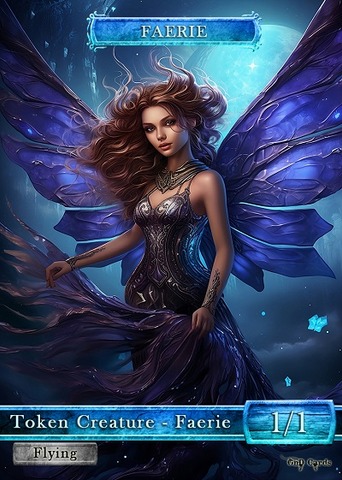 Blue Faerie #23 Ai Art